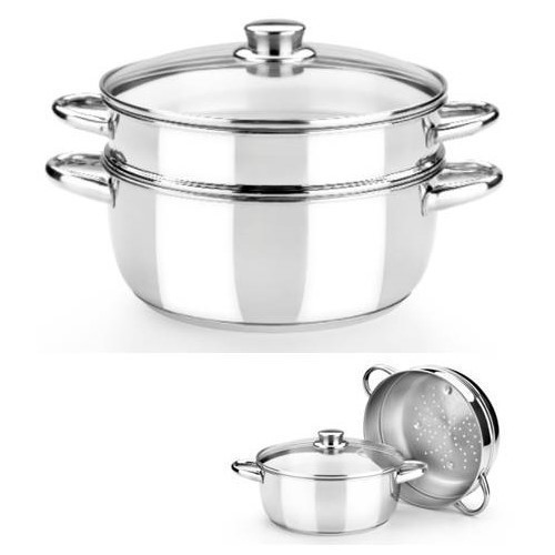 CONJUNTO VAPOR MONIX OPTIMA 20CMS TAPA CRISTAL